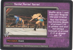 Torrie! Torrie! Torrie!